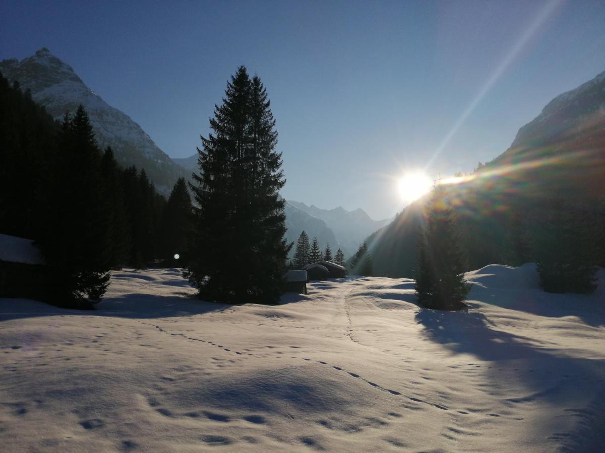 Hoamatgfuehl Appartement Vorderhornbach Buitenkant foto